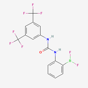 1-(2-(Difluoroboryl)phenyl)-3-(3,5-di(trifluoromethyl)phenyl)urea