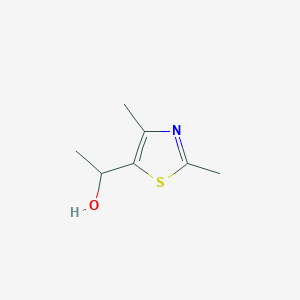 molecular formula C7H11NOS B1463508 1-(Dimethyl-1,3-thiazol-5-yl)ethan-1-ol CAS No. 89775-33-7