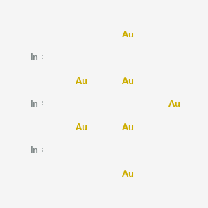 molecular formula Au7In3 B14635091 CID 71444741 CAS No. 56320-56-0