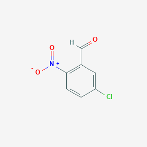 molecular formula C7H4ClNO3 B146351 5-氯-2-硝基苯甲醛 CAS No. 6628-86-0
