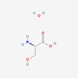 molecular formula C3H9NO4 B14635114 l-Serine monohydrate CAS No. 53844-03-4