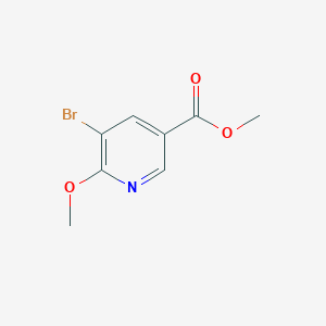 molecular formula C8H8BrNO3 B1463515 Methyl 5-bromo-6-methoxynicotinate CAS No. 93349-99-6