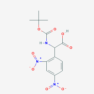 Boc-2,4-dinitro-DL-phenylglycine