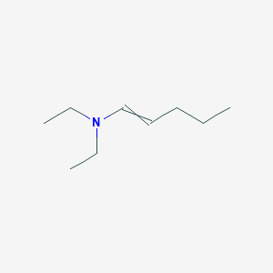 molecular formula C9H19N B14635211 N,N-Diethylpent-1-en-1-amine CAS No. 56672-26-5