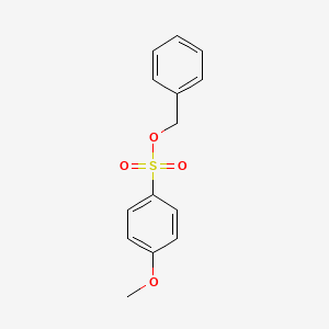 molecular formula C14H14O4S B14635221 Benzyl 4-methoxybenzene-1-sulfonate CAS No. 53226-51-0