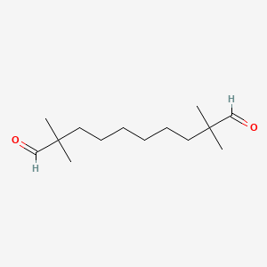 molecular formula C14H26O2 B14635325 2,2,9,9-Tetramethyldecanedial CAS No. 52387-46-9