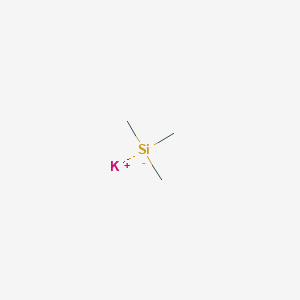 molecular formula C3H9KSi B14635369 Potassium, (trimethylsilyl)- CAS No. 56859-17-7