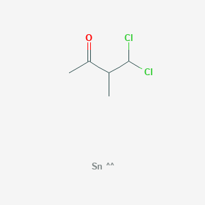 molecular formula C5H8Cl2OSn B14635423 CID 71365253 