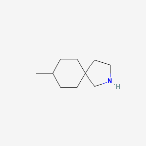 molecular formula C10H19N B1463544 8-Methyl-2-azaspiro[4.5]decane CAS No. 1217862-26-4