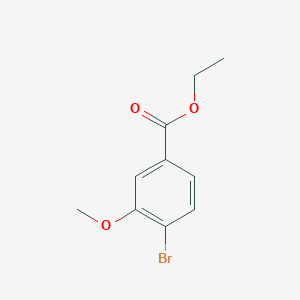 molecular formula C10H11BrO3 B1463551 Ethyl 4-bromo-3-methoxybenzoate CAS No. 933585-42-3