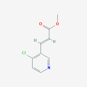 (E)-Methyl 3-(4-chloropyridin-3-yl)acrylate
