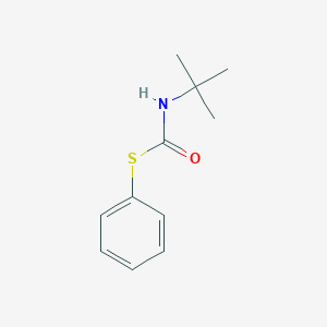 molecular formula C11H15NOS B14635558 S-Phenyl tert-butylcarbamothioate CAS No. 56741-04-9