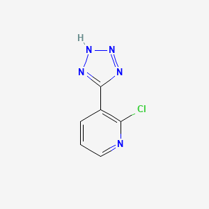 2-chloro-3-(1H-tetrazol-5-yl)pyridine