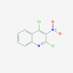 molecular formula C9H4Cl2N2O2 B146357 2,4-二氯-3-硝基喹啉 CAS No. 132521-66-5