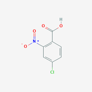 molecular formula C7H4ClNO4 B146358 4-氯-2-硝基苯甲酸 CAS No. 6280-88-2