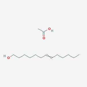 molecular formula C15H30O3 B14635899 Acetic acid;tridec-7-en-1-ol CAS No. 56577-30-1