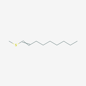molecular formula C10H20S B14635911 1-(Methylsulfanyl)non-1-ene CAS No. 53634-35-8