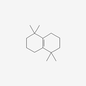 molecular formula C14H24 B14635951 1,1,5,5-Tetramethyl-1,2,3,4,5,6,7,8-octahydronaphthalene CAS No. 56239-59-9