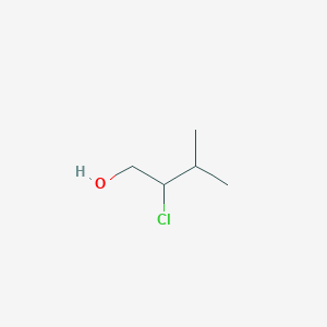 molecular formula C5H11ClO B14636094 2-Chloro-3-methylbutan-1-ol CAS No. 55068-34-3