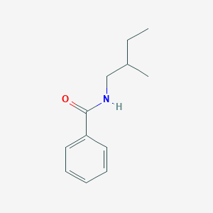 molecular formula C12H17NO B14636099 N-(2-methylbutyl)benzamide CAS No. 54449-43-3