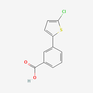 molecular formula C11H7ClO2S B1463612 3-(5-Chlorothien-2-yl)benzoic acid CAS No. 920294-01-5