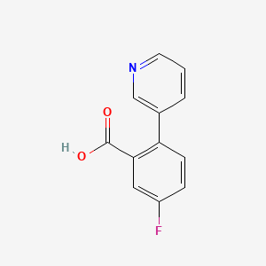 5-Fluoro-2-(pyridin-3-yl)benzoic acid