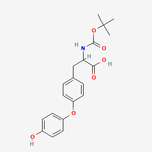 molecular formula C20H23NO6 B1463620 Boc-DL-thyronine CAS No. 1452572-11-0