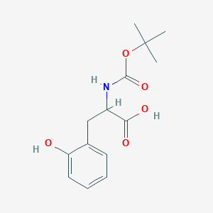 molecular formula C14H19NO5 B1463623 Boc-DL-o-tyrosine CAS No. 203569-04-4