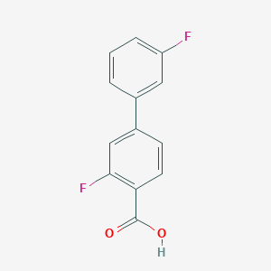 3,3'-Difluoro-[1,1'-biphenyl]-4-carboxylic acid