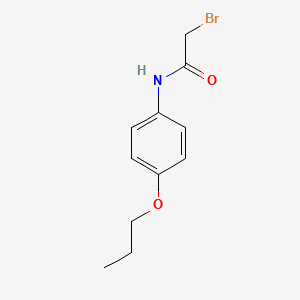 molecular formula C11H14BrNO2 B1463634 2-Bromo-N-(4-propoxyphenyl)acetamide CAS No. 1138445-88-1