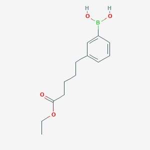 (3-(5-Ethoxy-5-oxopentyl)phenyl)boronic acid