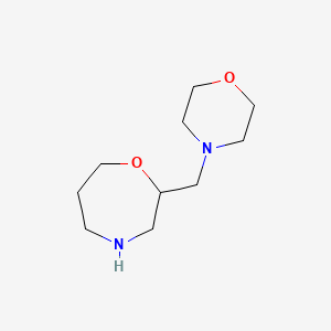 molecular formula C10H20N2O2 B1463672 2-(4-Morpholinylmethyl)-1,4-oxazepane CAS No. 933728-04-2