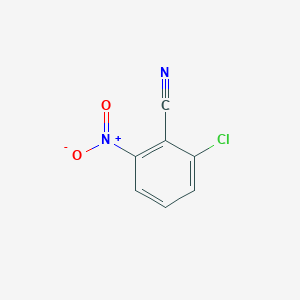molecular formula C7H3ClN2O2 B146369 2-Chloro-6-nitrobenzonitrile CAS No. 6575-07-1