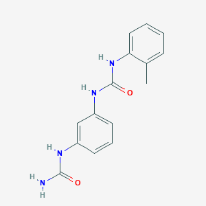 1-[3-(Carbamoylamino)phenyl]-3-(2-methylphenyl)urea