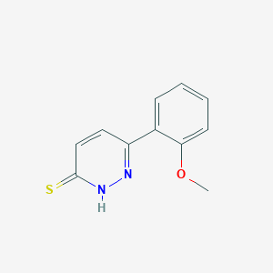 6-(2-Methoxyphenyl)pyridazine-3-thiol