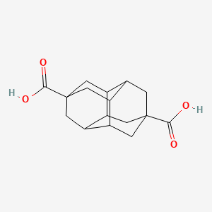 molecular formula C16H20O4 B14637038 4,9-Diamantanedicarboxylic acid 