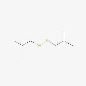 molecular formula C8H18Se2 B14637100 Diselenide, bis(2-methylpropyl) CAS No. 56592-99-5