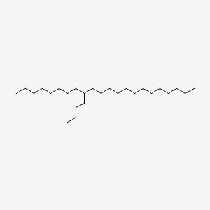 molecular formula C26H54 B14637168 Docosane, 9-butyl- CAS No. 55282-14-9