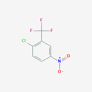 molecular formula C7H3ClF3NO2 B146372 2-Chloro-5-nitrobenzotrifluoride CAS No. 777-37-7