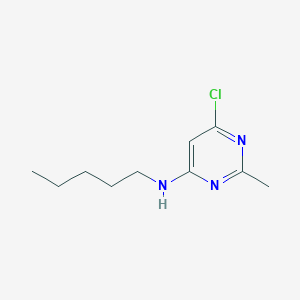 6-chloro-2-methyl-N-pentylpyrimidin-4-amine