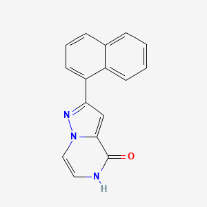 2-(naphthalen-1-yl)pyrazolo[1,5-a]pyrazin-4(5H)-one