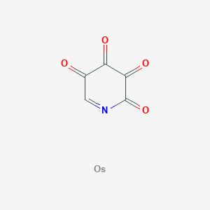 molecular formula C5HNO4Os B14637270 Osmium;pyridine-2,3,4,5-tetrone CAS No. 53585-85-6