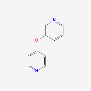 molecular formula C10H8N2O B14637276 Pyridine, 3-(4-pyridinyloxy)- CAS No. 53258-98-3