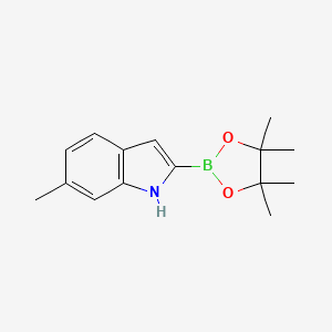 6-Methyl-2-(4,4,5,5-tetramethyl-1,3,2-dioxaborolan-2-YL)-1H-indole