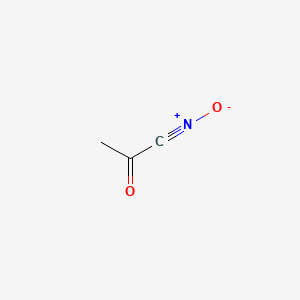 molecular formula C3H3NO2 B14637309 2-Oxopropanenitrile oxide CAS No. 51983-63-2