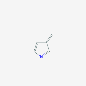 molecular formula C5H5N B14637437 3-Methylidene-3H-pyrrole CAS No. 55968-26-8