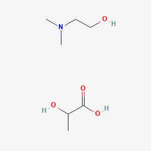 molecular formula C7H17NO4 B14637444 N,N-Dimethylaminoethanol lactate CAS No. 56669-87-5