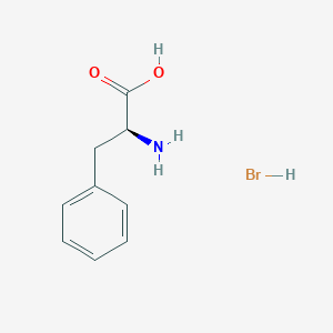 molecular formula C9H12BrNO2 B14637512 Hbr-phenylalanine CAS No. 53917-00-3
