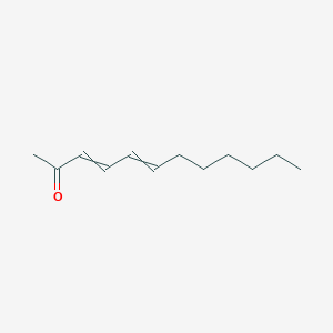 molecular formula C12H20O B14637530 Dodeca-3,5-dien-2-one CAS No. 53434-78-9