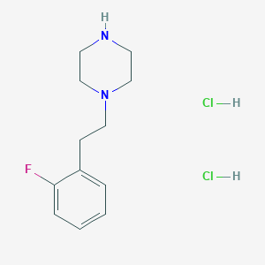 1-[2-(2-Fluorophenyl)ethyl]piperazine dihydrochloride